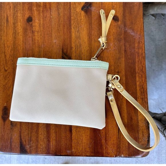 Spartina 449 Mermazing Mermaid Wristlet Zip Strap Rare Beach Vacation Is… - Picture 8 of 12